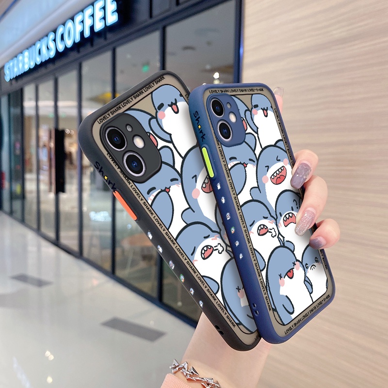 Ốp Điện Thoại Silicon Cứng Mỏng Chống Sốc Họa Tiết Chim Cánh Cụt Hoạt Hình Cho OPPO F5 F5 Plus F5 Youth F7