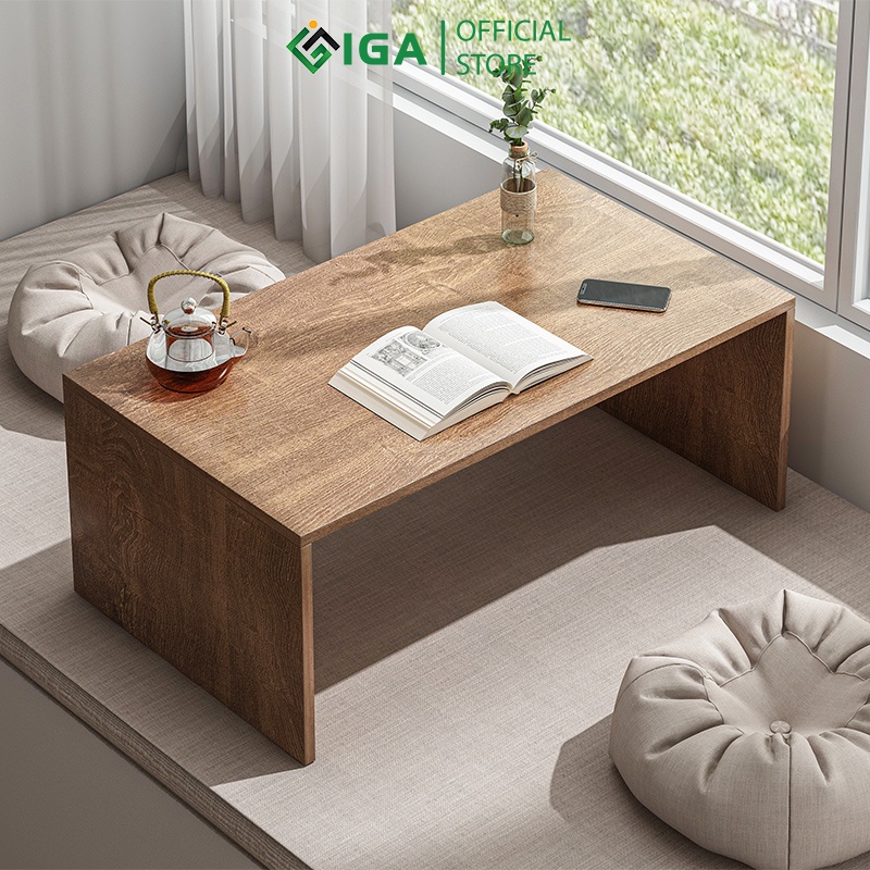 Bàn trà gỗ IGA đa năng phong cách hiện đại GP147