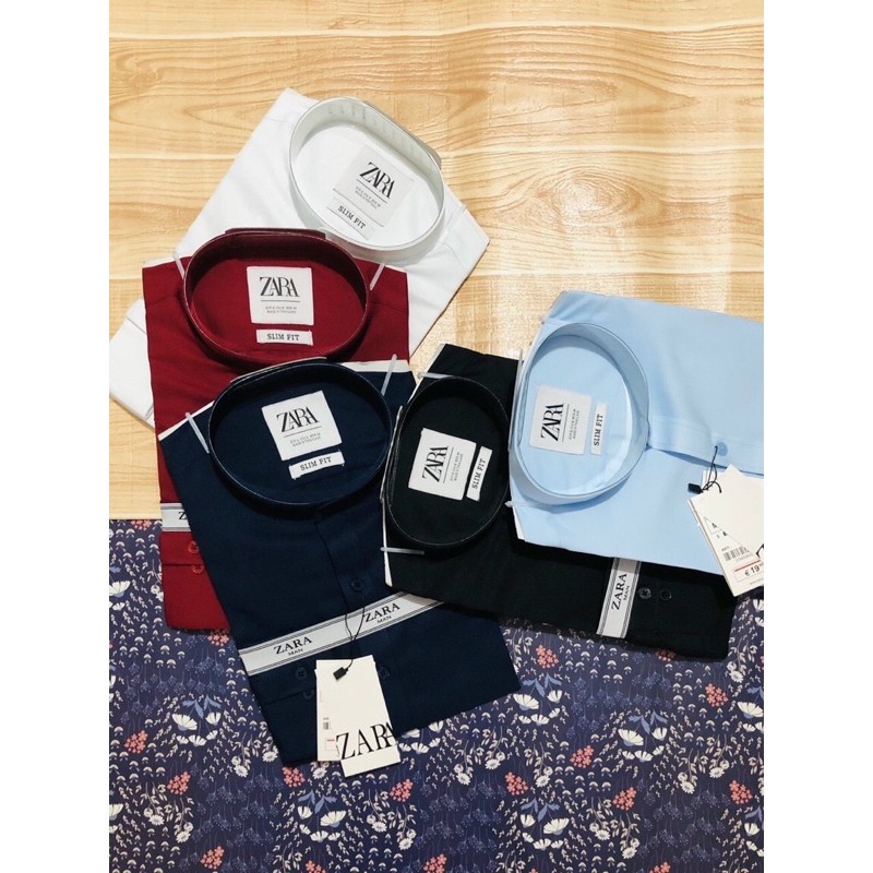 Áo Sơ mi Nam Zara Man cổ Tàu - somi nam Cổ Trụ[ Bảo Hành 12 Tháng ] | BigBuy360 - bigbuy360.vn