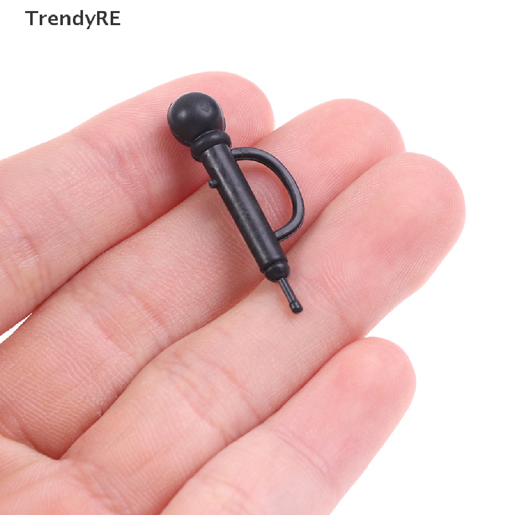 Trendy Cute Mini Plastic Microphone Model Dollhouse Miniature Furniture Accessories RE