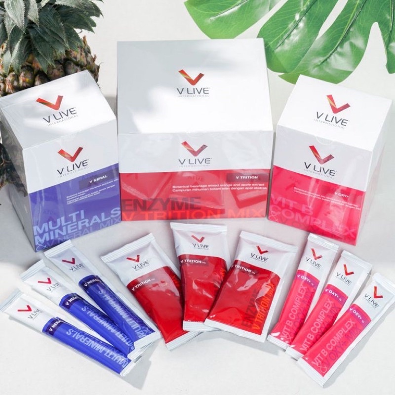 Bộ 3 sản phẩm VLive - Voxy-Vtrition-Vneral - Dinh dưỡng cho tế bào