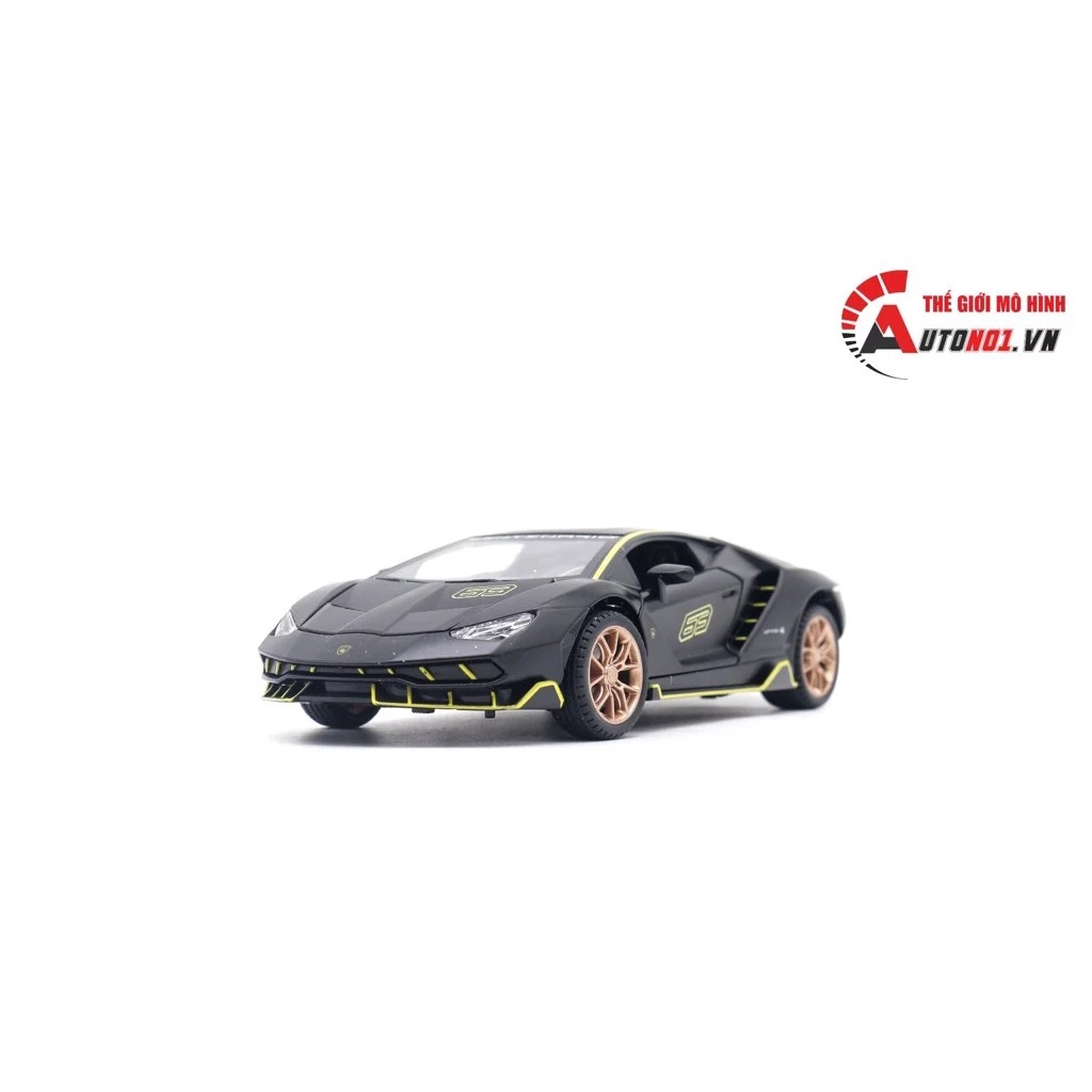 Mô hình Lamborghini Centenario Lp770-4 no.63 1:24 Miniauto 8050