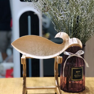 Khay gỗ decor hình cá