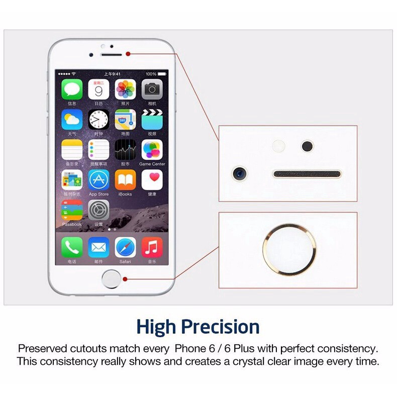 Kính Cường Lực 9h Bảo Vệ Màn Hình Dành Cho Iphone 6 6s Plus Iphone7 / 8 7plus 8plus 11 Pro X Xs Max Xr