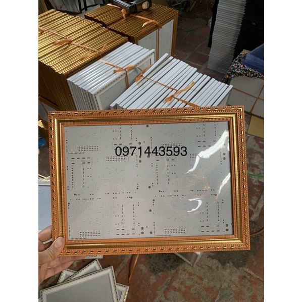 Khung bằng khen,A4  Trám vàng