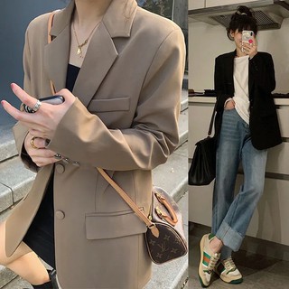 Áo Blazer nữ 2 lớp-Áo VEST dày dặn có độn vai