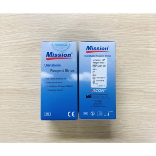 Que thử nước tiểu 3 thông số ACON Mission hộp 100 que