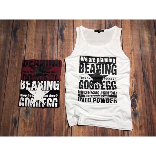 Áo thun 3 lỗ logo in