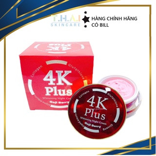 Kem xóa mụn mờ thâm mụn 4K Plus Goji Berry đỏ Thái Lan