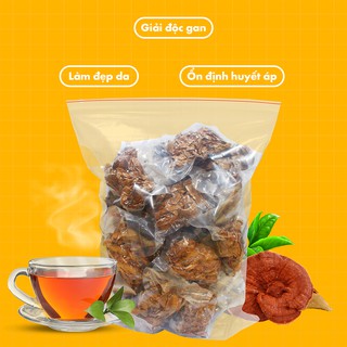 Nấm linh chi hqgano - xắt lát