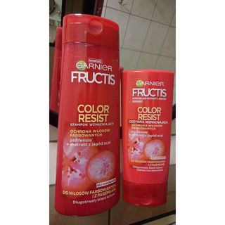 Combo dầu gội Garnier 400ml, dầu xả 200ml