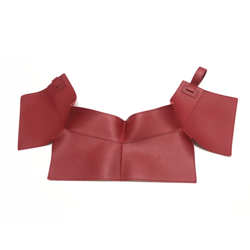 Thắt Lưng Bản Rộng Viền Bèo Đơn Giản Cổ Điển Dễ Phối Đồ Cho Nữ