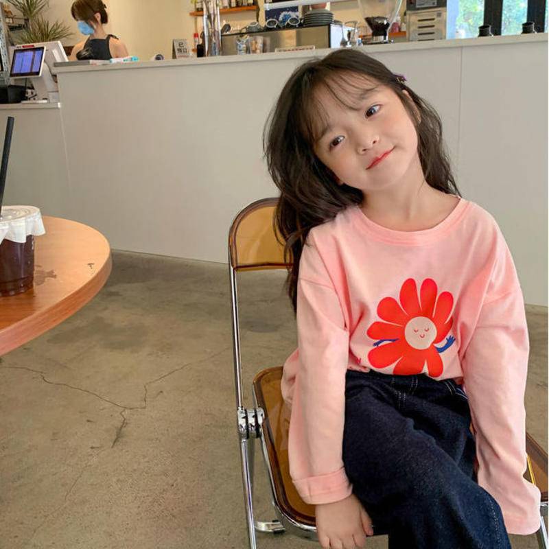 Áo Thun Cotton Mỏng Tay Dài Cổ Tròn Phong Cách Hàn Quốc Thời Trang Xuân Thu Hàng Mới Dành Cho Nữ