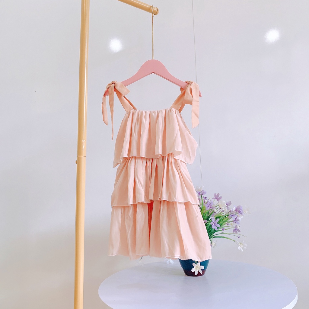 Váy bé gái mùa hè - BABYSTORE88- đầm thời trang trẻ em hàng thiết kế cao cấp 1 2 3 4 5 6 7 8 9 10 11 12 tuổi (v22)
