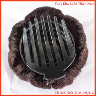BÚI TÓC GIẢ BÔNG HOA HÀNG CAO CẤP