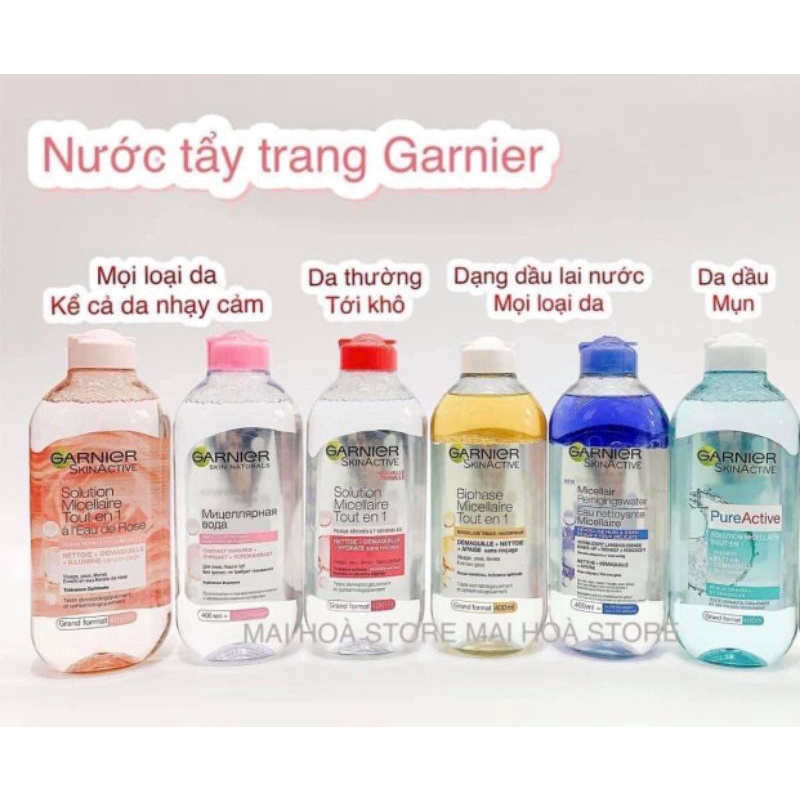 Tẩy Trang Garnier Micellar