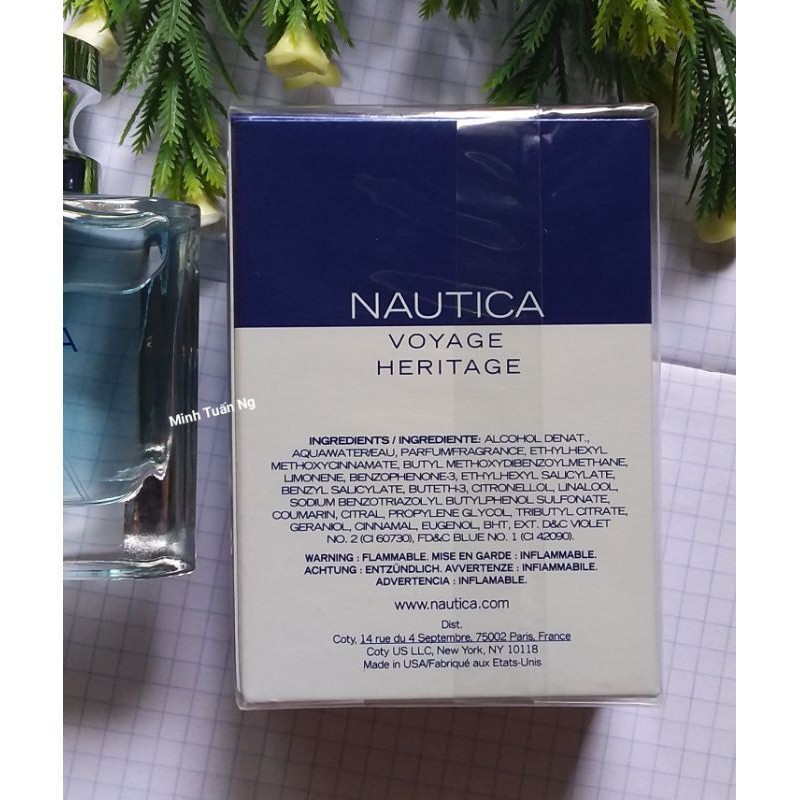 Nước hoa nam NAUTICA VOYAGE HERITAGE 50ml