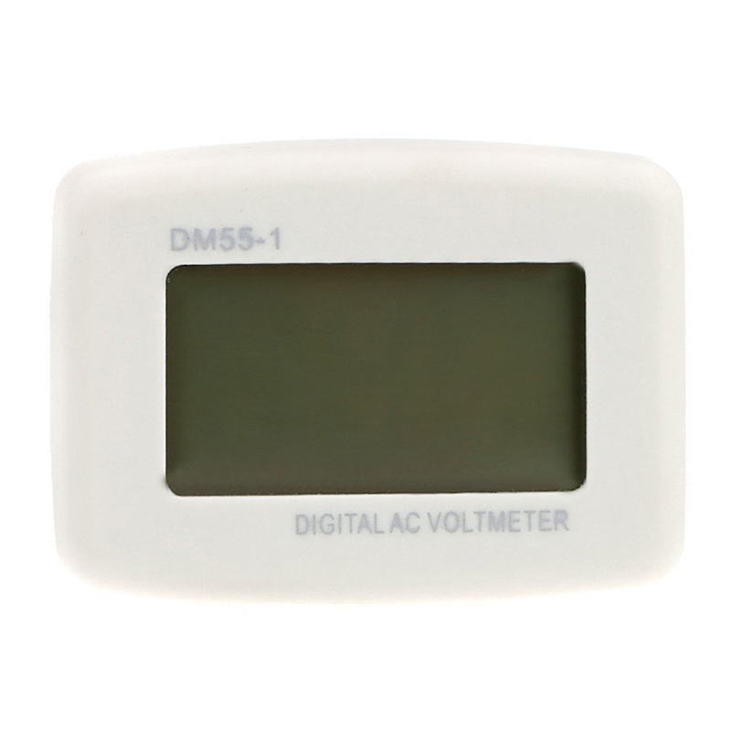 Vôn Kế Kỹ Thuật Số DM 55-1 AC 80-300 V Có Màn Hình LCD Chất Lượng Cao