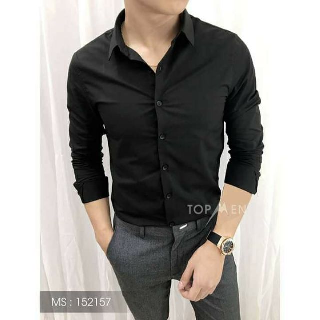 ✅ 🔝 Áo Sơ Mi Nam  Công Sở vải Lụa mát , Không Nhăn, Dài Tay Giá tại Xưởng 💯 █▓▒░