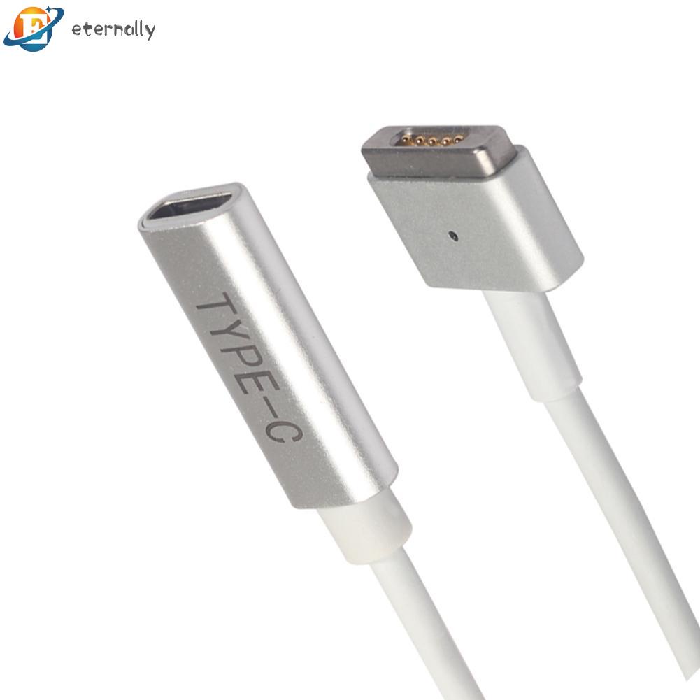 Eternally 90W USB Type C Female to Magsafe 2 T-Tip Adapter Cable for MacBook Air Pro