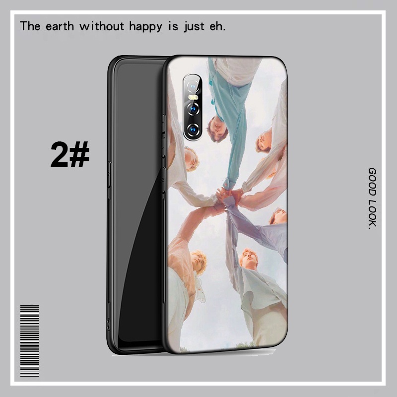 Ốp điện thoại dẻo in hình BTS cho VIVO S7 S9 S10 Y30 Y21 Y33S Y21S Y73S S7E Y73 2021 V21E Y70S Y51S Y70T Y53S Y31S L26
