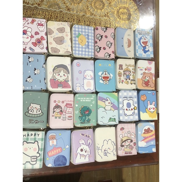 Ví Ngắn Nữ Giá Rẻ Nhiều Ngăn GD Nhỏ Gọn Bỏ Túi Siêu Dễ Thương,sll 8,x