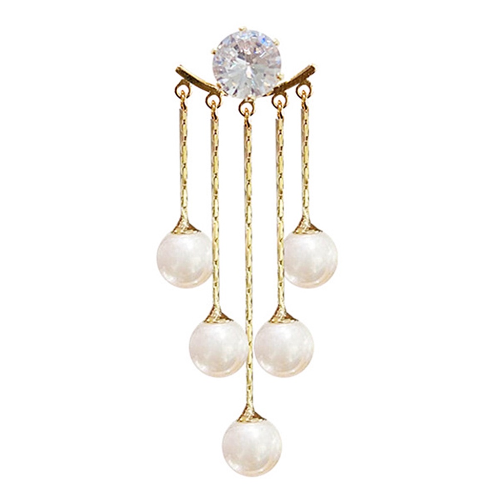 Khuyên Tai Dáng Dài Đính Đá Sang Trọng Cho Nữ