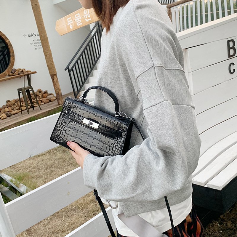 Túi xách Micocah da rắn, túi xách phong cách dáng kelly Alice Housee