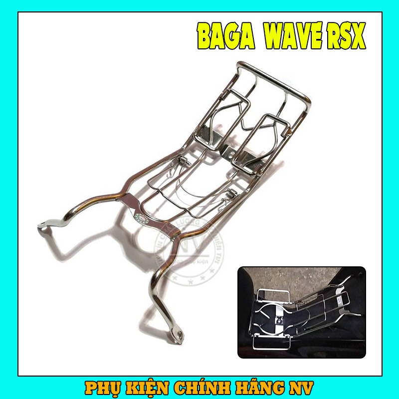 Baga Wave RSX Gắn Giữa 10li Chất Liệu Inox Chắc Chắn Bền Bỉ