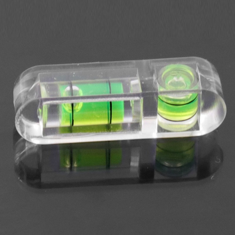 Thước đo độ cân bằng có bong bóng hình chữ t hai mức độ làm từ acrylic bền bỉ đa năng