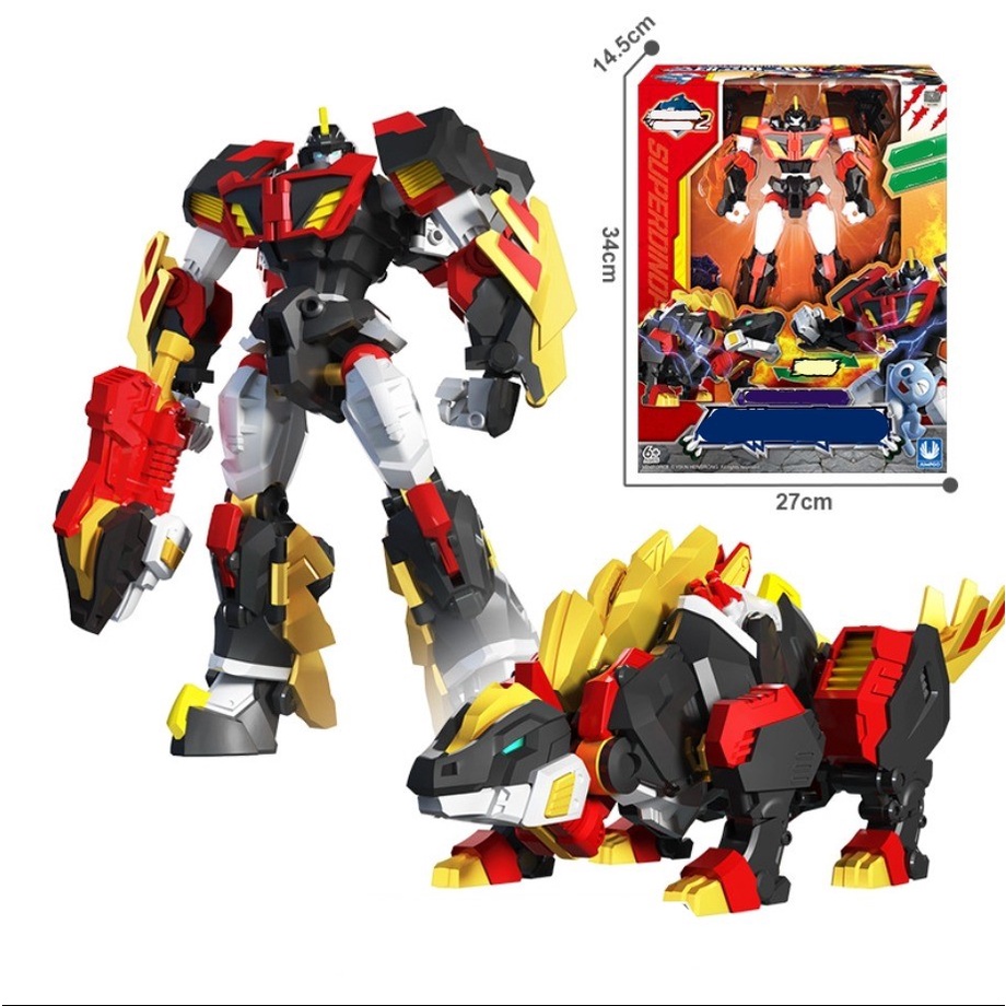 Đồ chơi Miniforce Super Dino Power 2 Biệt đội siêu nhân nhí (hàng chính hãng) - Stego Magma Hỏa Thần - mã 8662