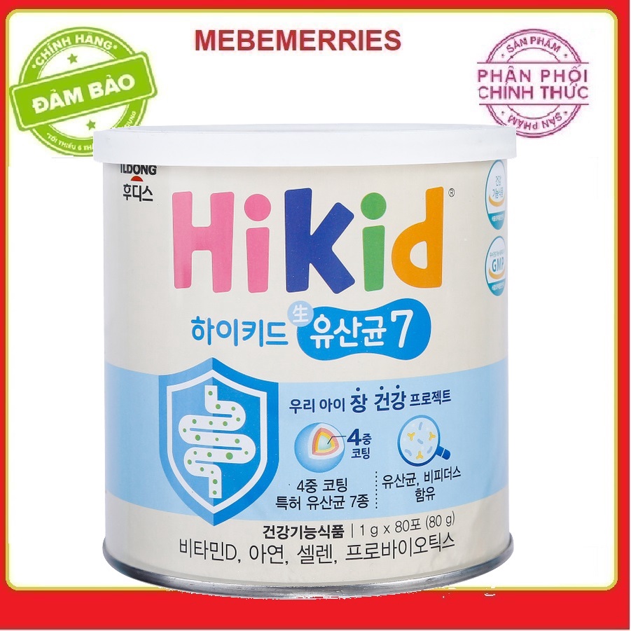Men Vi Sinh Kết Hợp Sữa Non Hikid 2 in 1