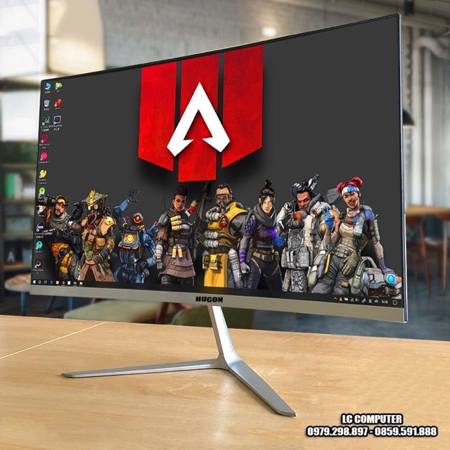 Màn hình hugon Q24 cong ips full viền mới full hộp giá rẻ