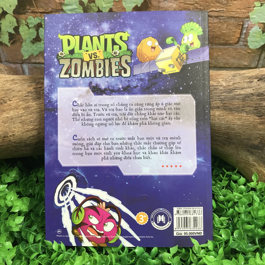 Sách - Trái Cây Đại Chiến Zombie - Câu Đố Bí Ẩn Về Vũ Trụ