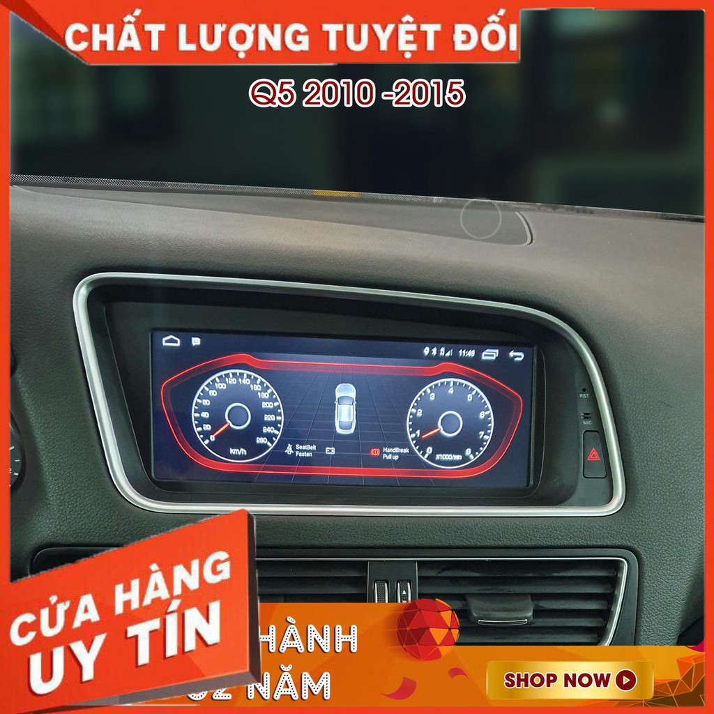 [CHÍNH HÃNG OLED] DVD Android cho AUDI Q5 - Cao cấp nhất hiện đại nhất - Tặng 1xCam Lùi Siêu Nét ,1x