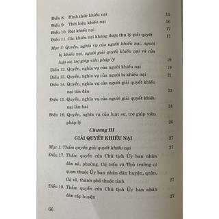 Sách - Luật Khiếu Nại (Hiện Hành)
