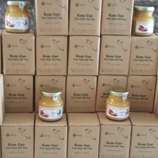 Combo 02 hũ kem gạo tinh nghệ mật ong Độc Mộc nguyên liệu handmade