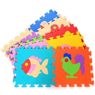 [SALE sập sàn] Thảm xốp ghép hoạt hình,cốp 10 tấm 30x1cm
