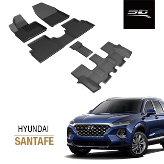 Thảm lót sàn 3d kagu maxpider cho hyundai santafe 2021