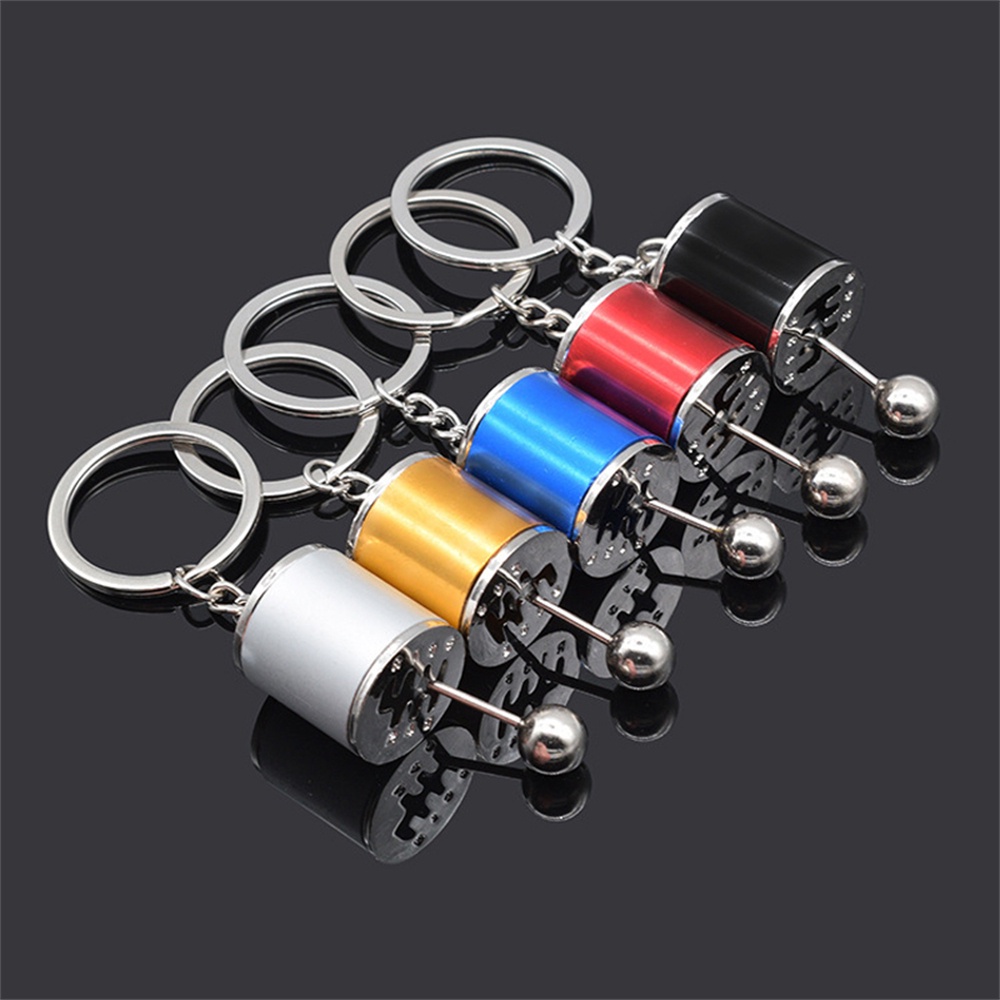 Bộ Móc Khóa Và Cần Số Xe Hơi 6 Tốc Độ Làm Quà Tặng
