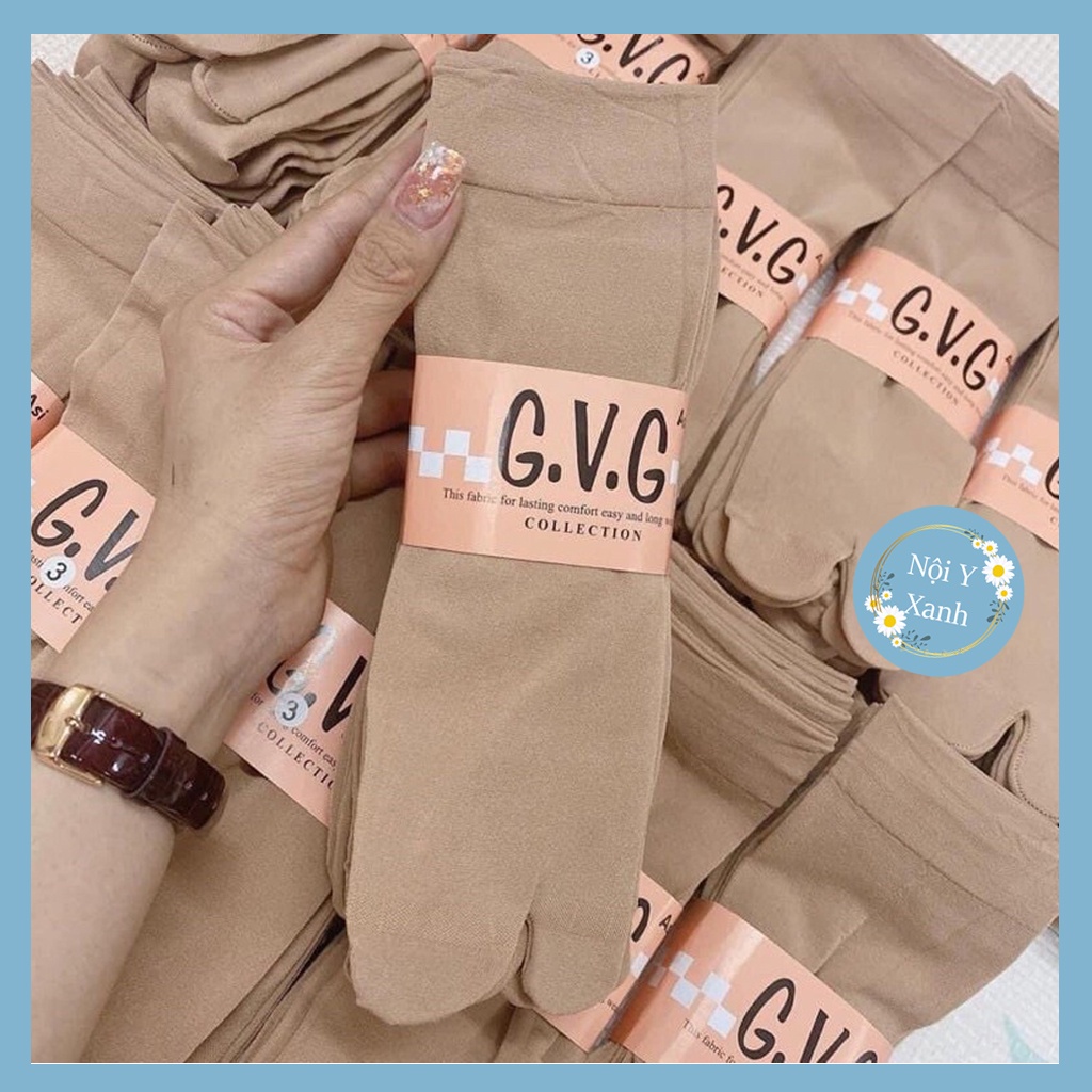 Tất Sỏ Ngón Cotton GVG Dày Dặn Chất Cực Tốt chất đẹp, thoáng hút mồ hôi -Tất cổ cao nữ nam trơn chất vải mềm dày