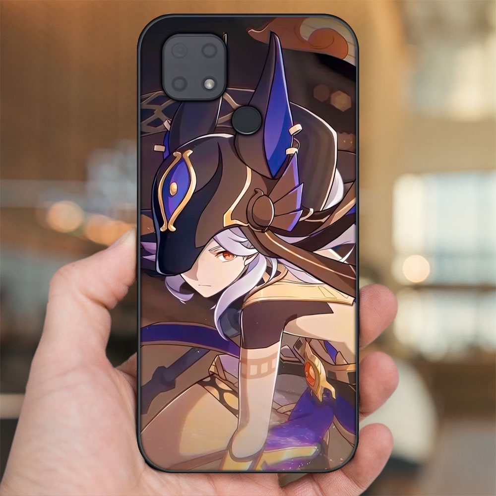 Ốp lưng Xiaomi Redmi 10C viền đen in hình Cyno Genshin Impact