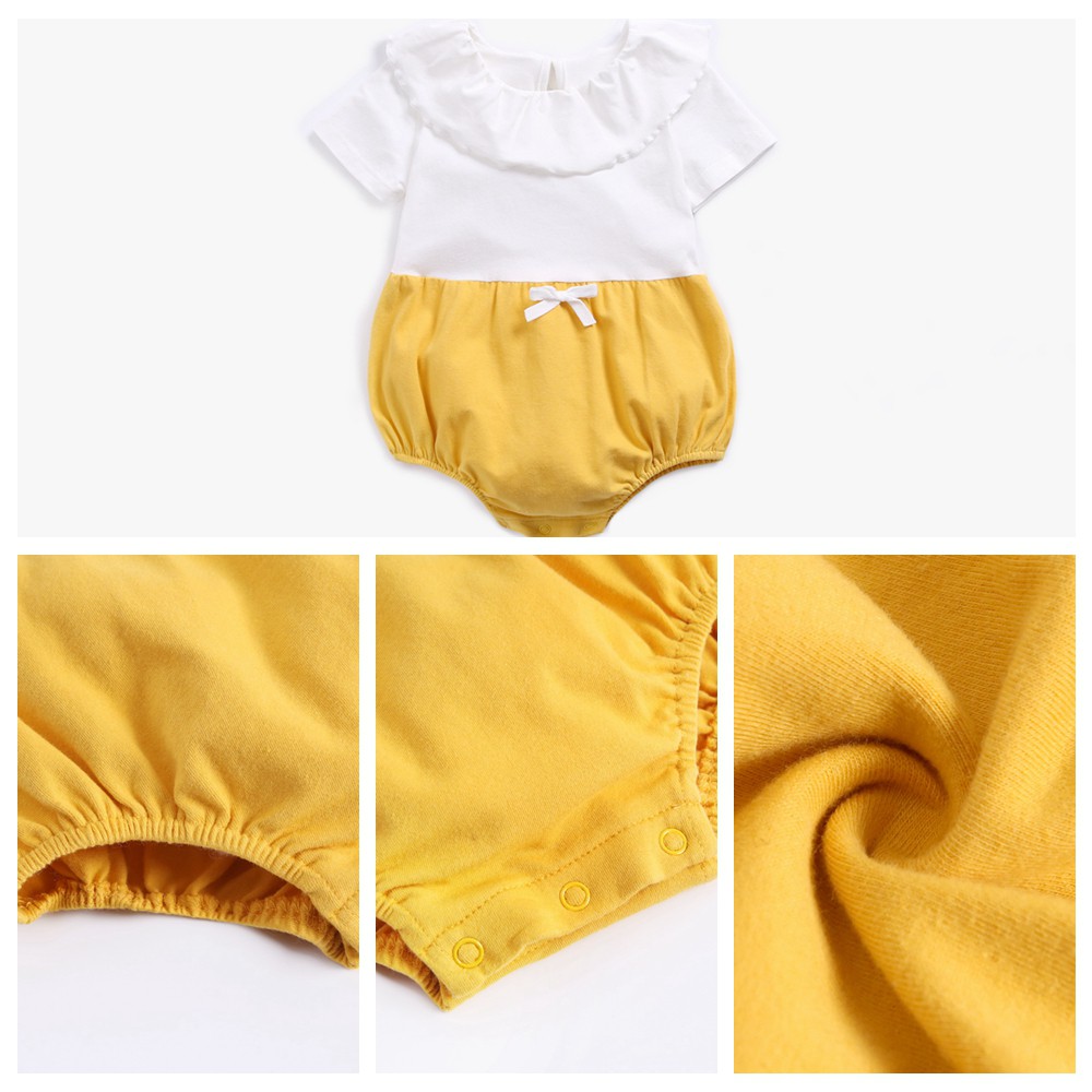 Jumpsuit Sanlutoz chất liệu cotton thời trang mùa hè xinh xắn cho bé gái