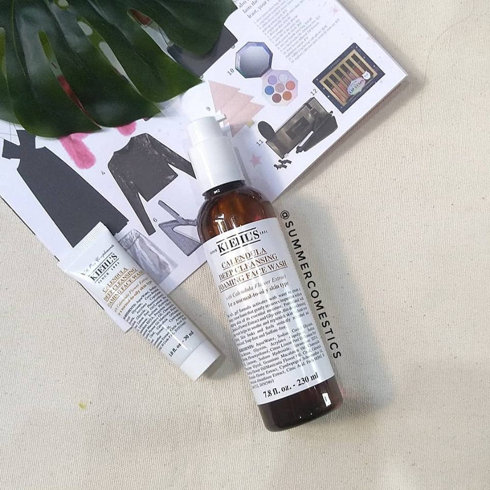 [Kiehl's] Sữa rửa mặt hoa cúc Calendula Deep Cleansing Foaming Wash