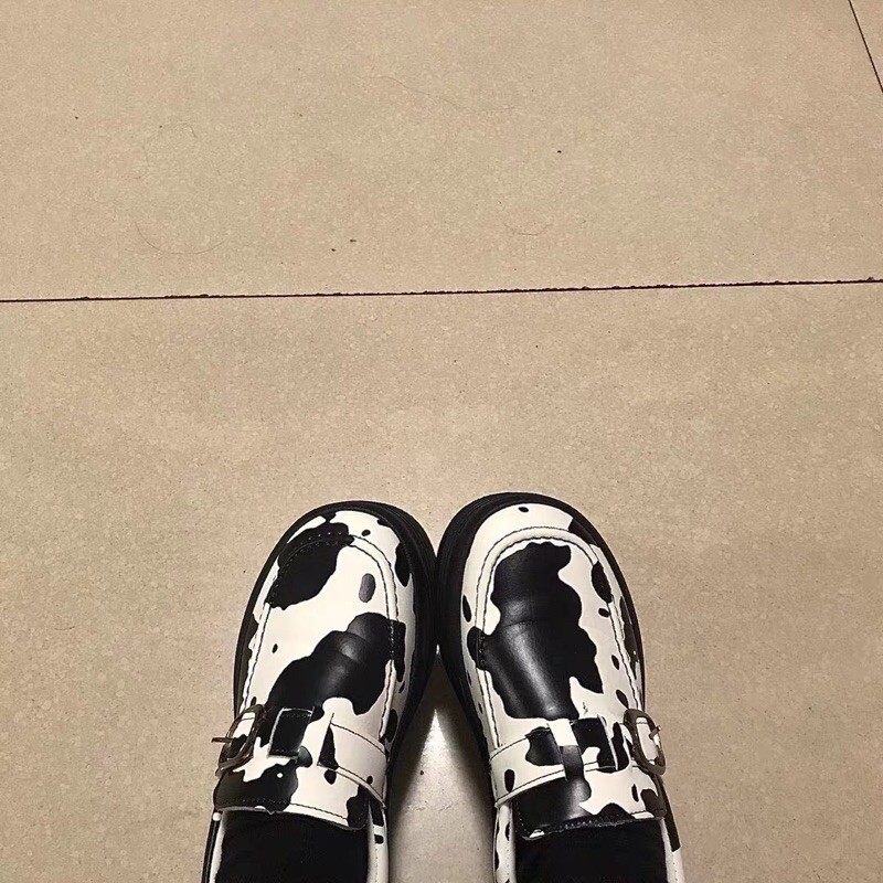 GIÀY BÒ SỮA ULZZANG GIÀY OXFORD ĐẾ 3P | BigBuy360 - bigbuy360.vn