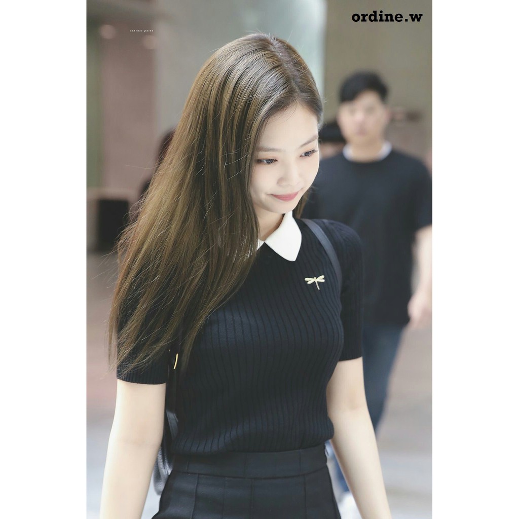 ORDER_Áo polo len chuồn chuồn Jennie
