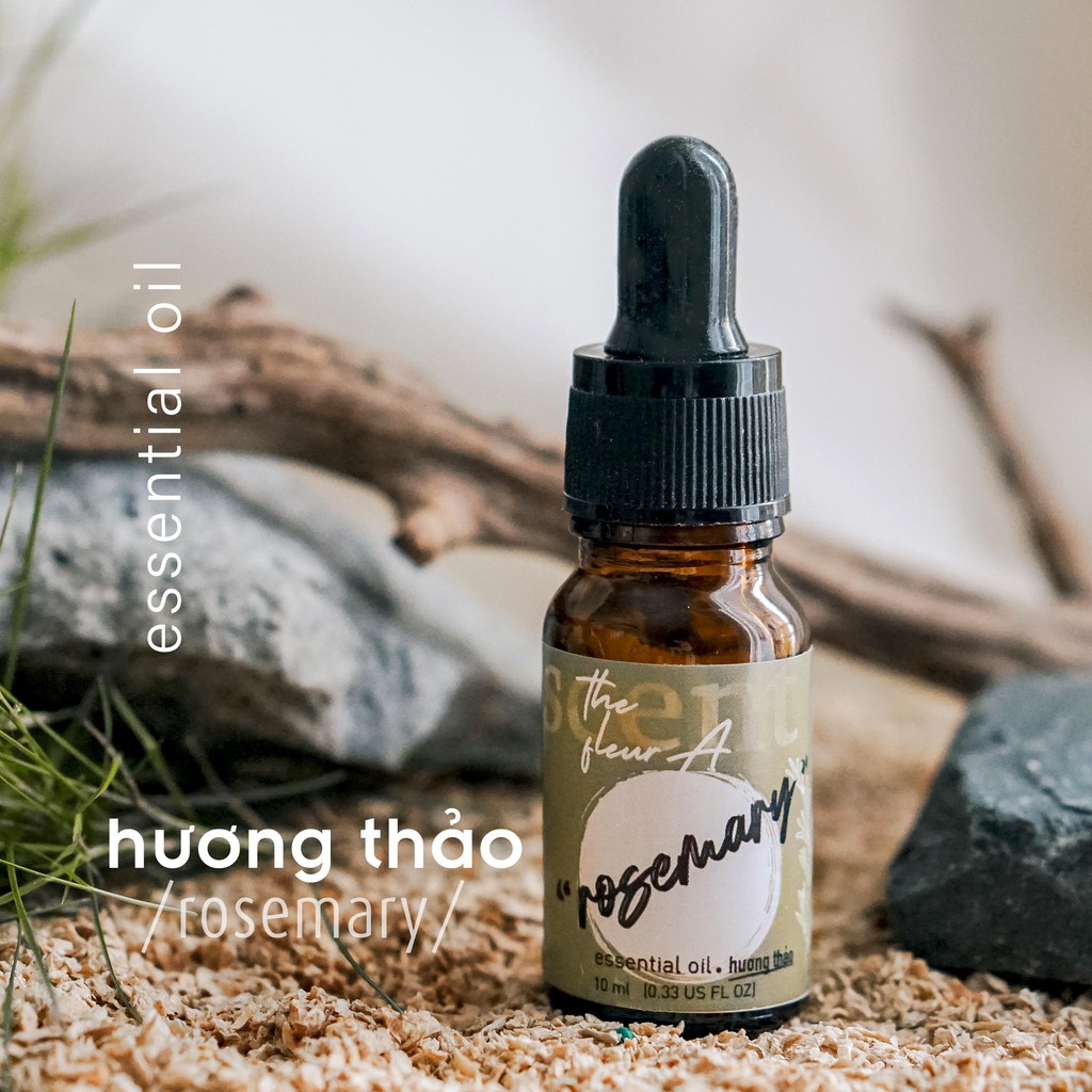 Tinh Dầu Hương Thảo Rosemary Essential Oil | 100% Thiên Nhiên Nguyên Chất | the FleurA