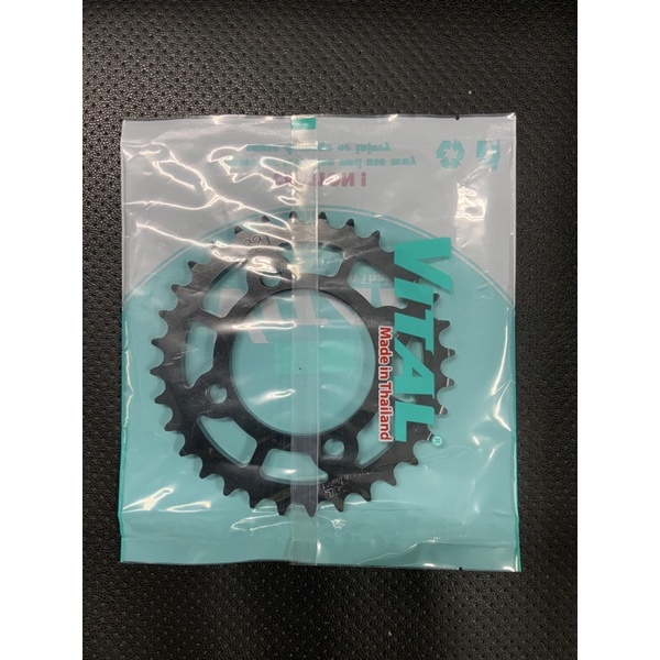 Dĩa tải lắp xe Ex 135, Sirius, Jupiter, Exciter 135, Ya z125, Ya YB 125 hiệu VITAL - NSD, xích đĩa tải Thái Lan