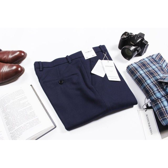 Quần âu nam dáng slimfit, chuẩn thiết kế hàn quốc, cực tôn dáng, lịch sự, trẻ trung | BigBuy360 - bigbuy360.vn