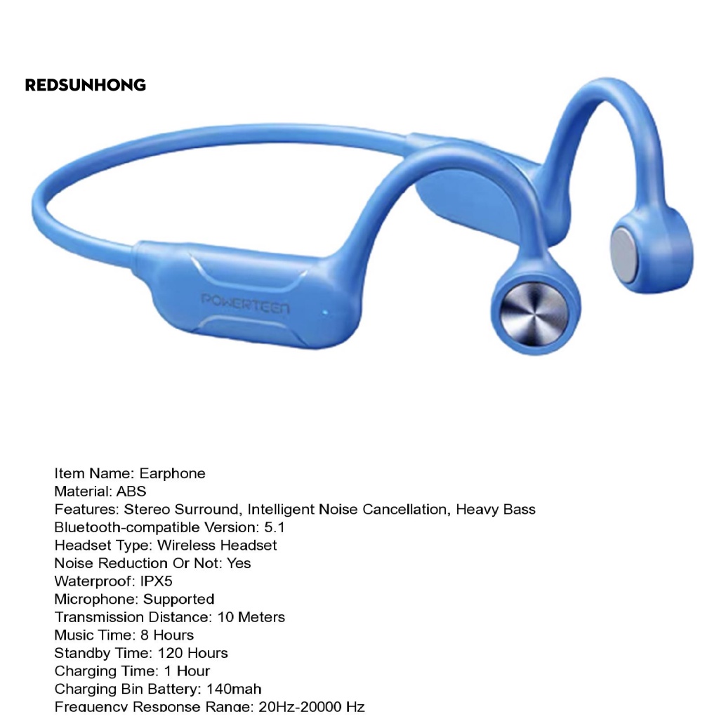 Tai Nghe Thể Thao Không Dây RSH.z Bền Bỉ Thích Hợp Chạy Bộ